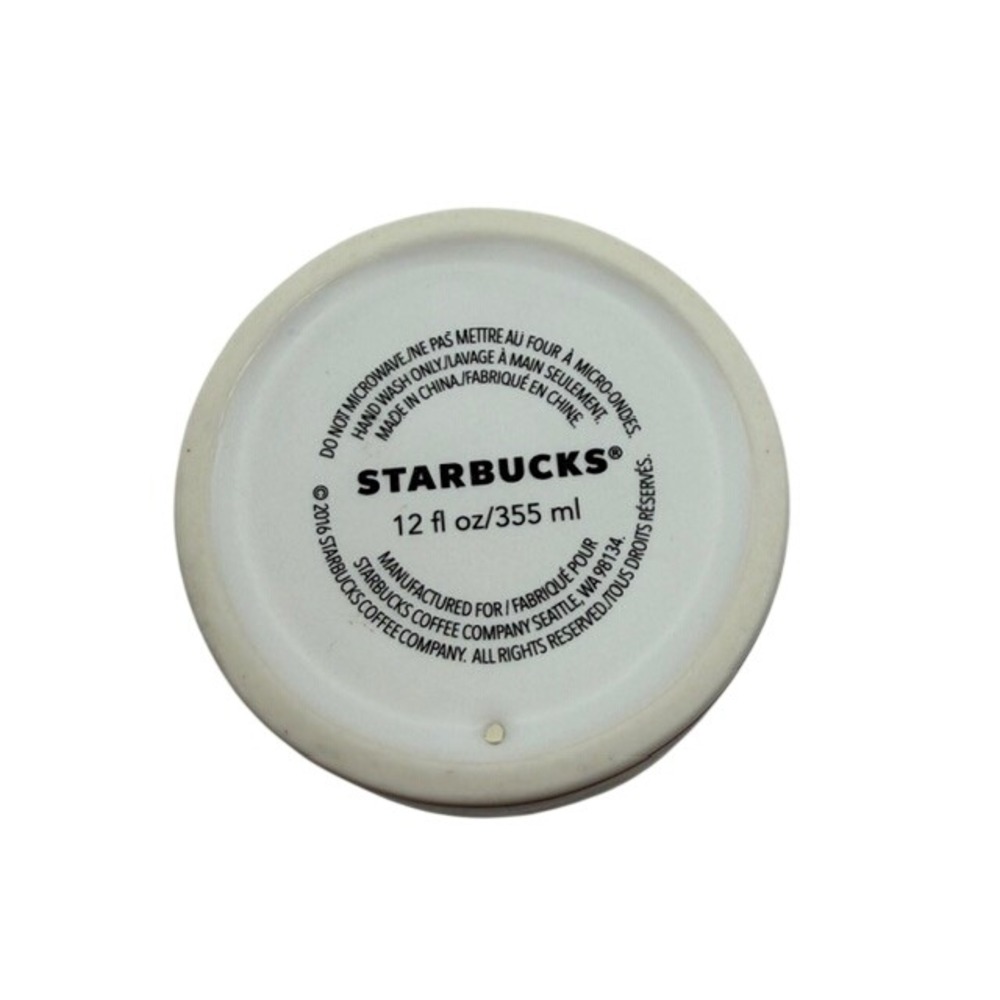 Starbucks Philadelphia City of Brotherly Love Brick Ceramic Travel Tumbler 12oz - Picture 5 of 5